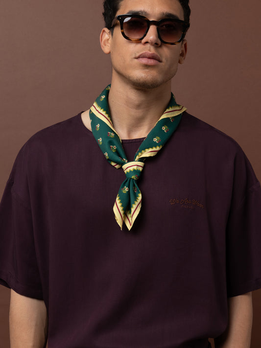 BANDANA SCARF - LITTLE GARDENER GREEN