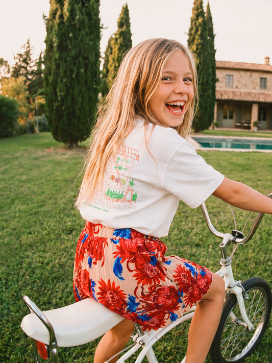 KIDS COTTON T-SHIRT - FLOWER BOUTIQUE