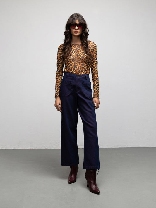 REMIX TOP - LEOPARD