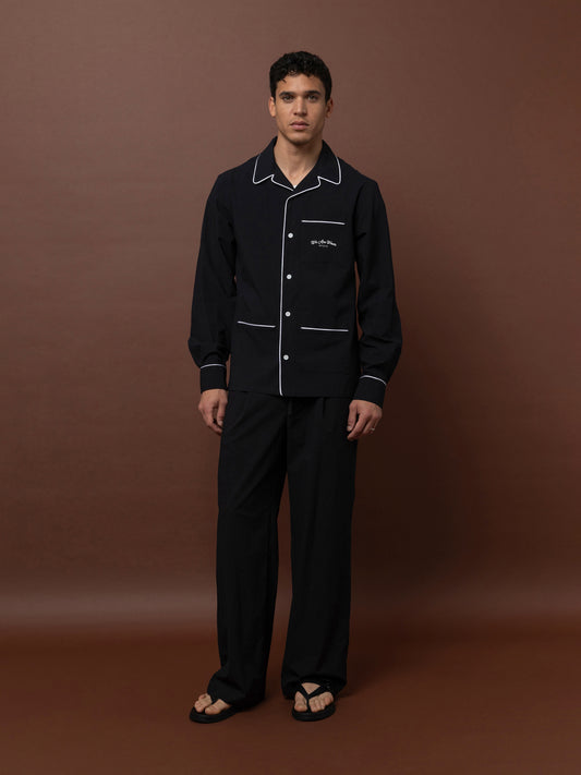 DRAWSTRING PANTS - BLACK