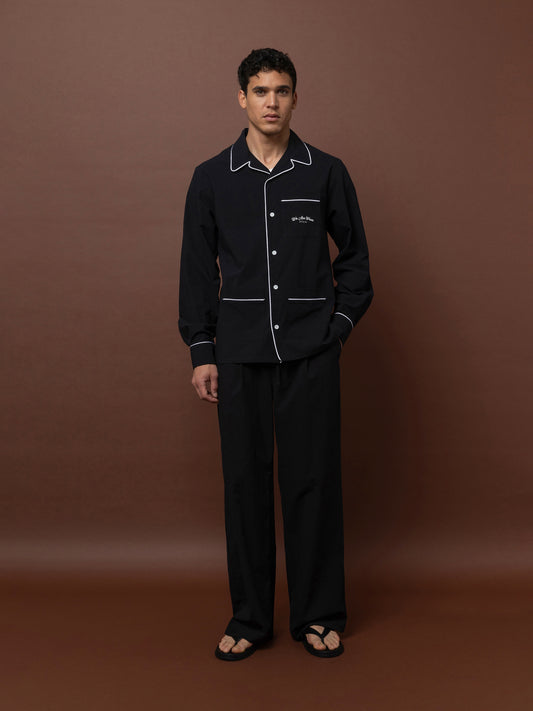 DRAWSTRING PANTS - BLACK