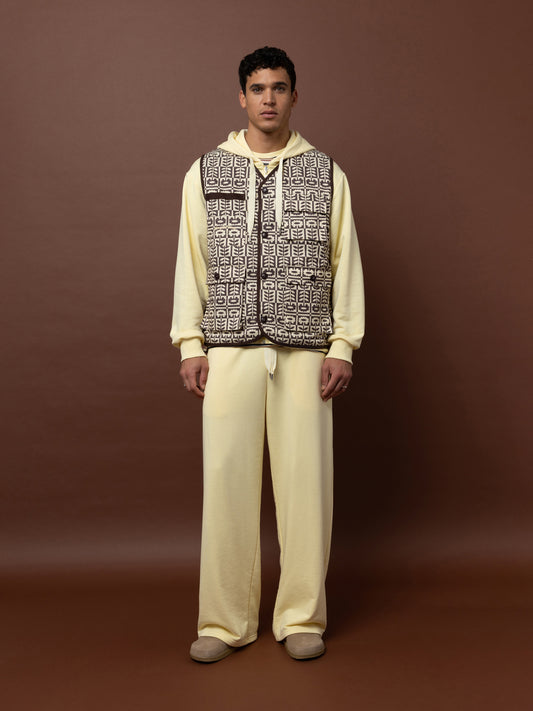 GARDENER'S VEST - FOLK FLORAL