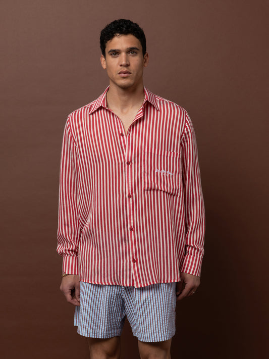 BOXER SHORTS - STRIPES BLUE