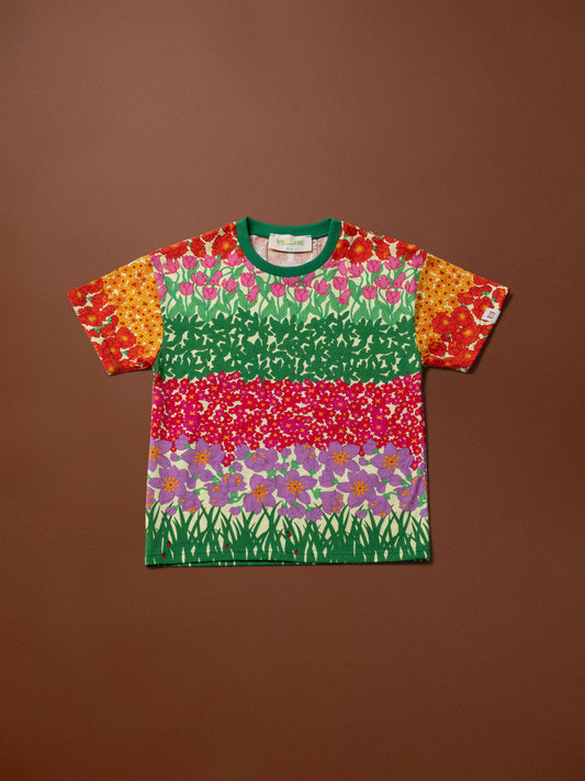 KIDS COTTON T-SHIRT - GARDEN