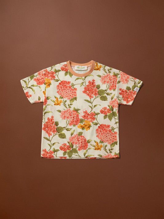 KIDS COTTON T-SHIRT - ORTANSIES IVORY