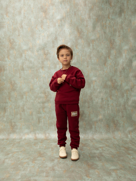 SWEATER - BURGUNDY