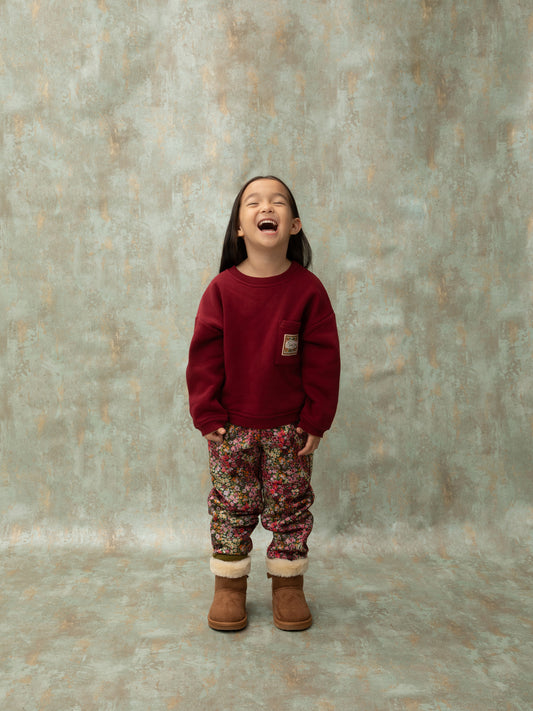 SWEATER - BURGUNDY