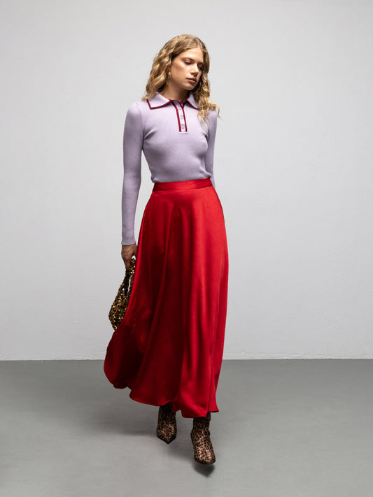 BELLA SKIRT - RED