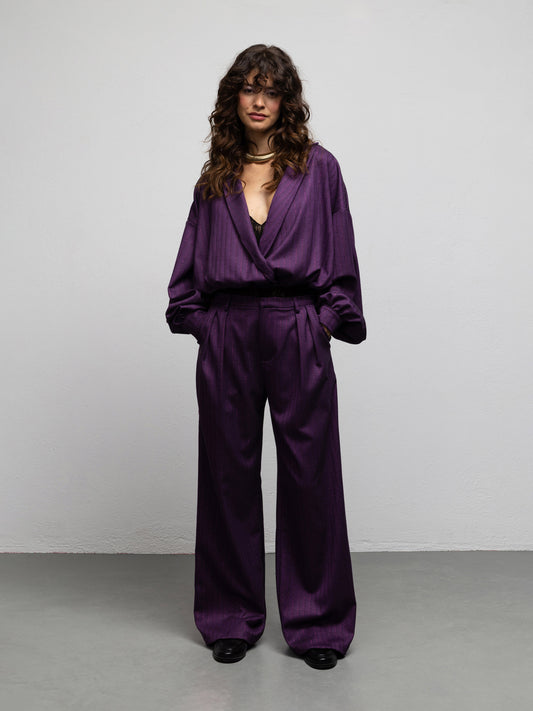 CAPOTE PANTS - PURPLE