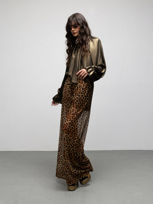 SOHO PANTS - LEOPARD