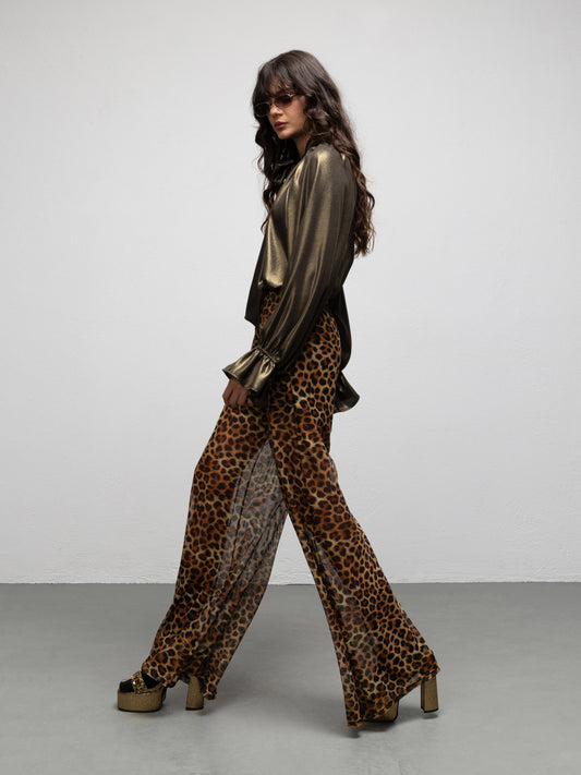 SOHO PANTS - LEOPARD