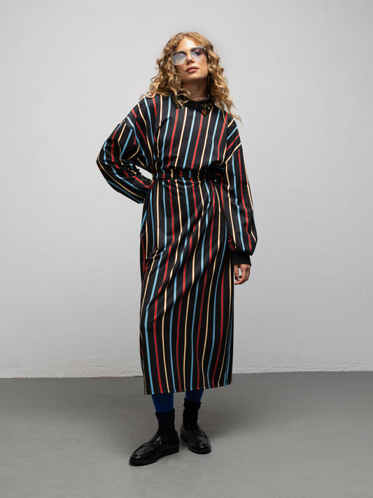 MARISA DRESS - STRIPES