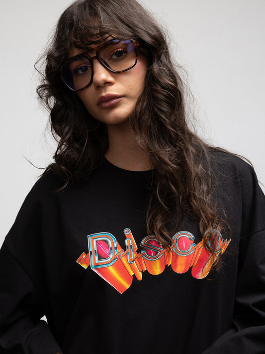 IAN T-SHIRT-DRESS - DISCO