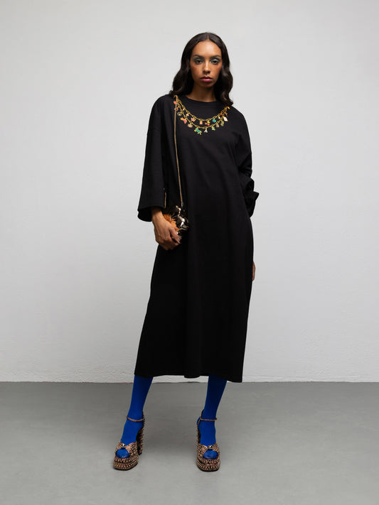 IAN T-SHIRT-DRESS - LUCKY CHARMS