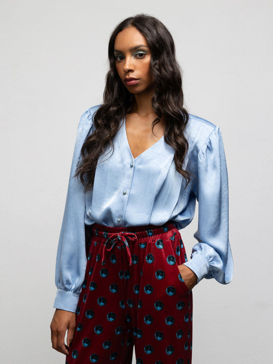 GOLDIE SHIRT - LIGHT BLUE