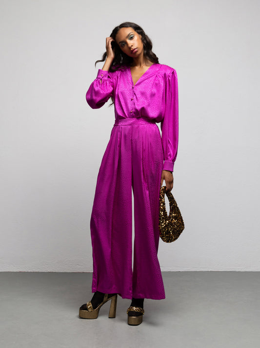 GOLDIE SHIRT - MAGENTA