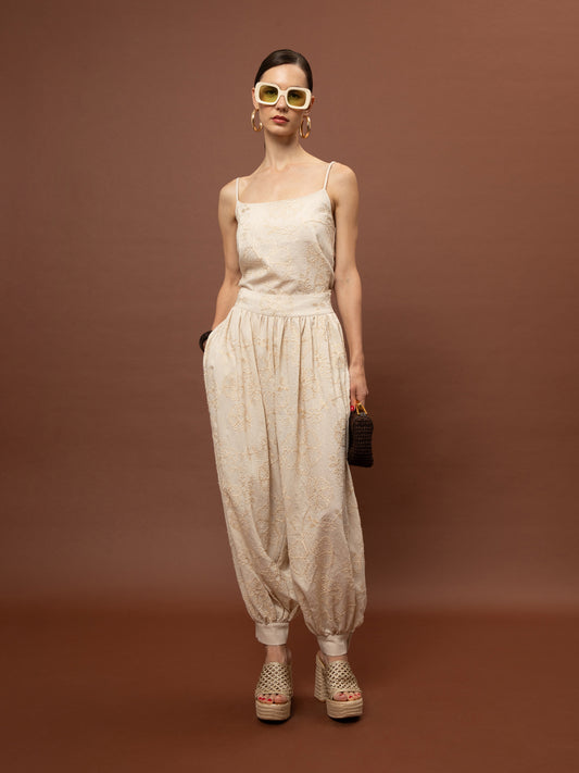 PLEATED HAREM PANTS