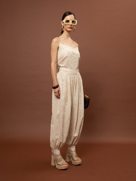 PLEATED HAREM PANTS